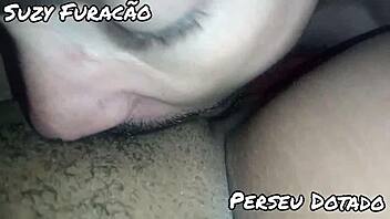 Fudendo na pele com marido Perseu Dotado - intense bbw anal with brunette cumshot and monster cock.