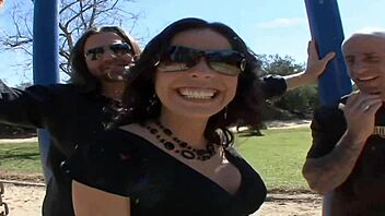 horny big tits wife fucked doggystyle by stranger while husband watches