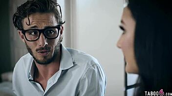 hey, can this cutthroat young woman really outsmart her coworker with intense kitchen doggystyle after work?