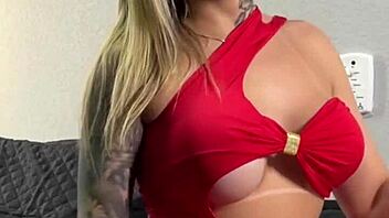 i'm thrilled with this tight swollen pussy casting where i slap and lick the athletic brazilian babe's wet fitness body.