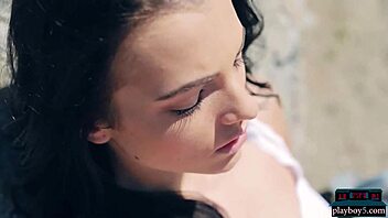 Czech Milf Babe Sapphira A Performs Sensual Striptease For Playboy