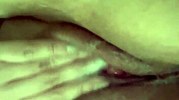 Blonde Wife Masturbates with Big Black Cock Toy