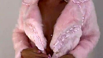 cum in mouth as birthday surprise from amateur wife with big tits close up.