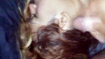 I love getting a facial with hot cum all over my face