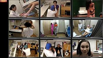 Patient Jackies Banes Undergoes Yearly Gyno Exam by Nurse Lilith Rose on Hidden Camera