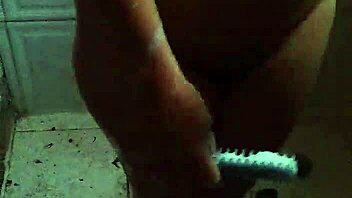 hey, in the bathroom with a crazy dirty one, you wanna join the deepthroat fun?