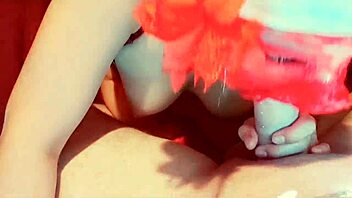 my horny petite maid with sexy tits and i pass the boring quarantine time together at home