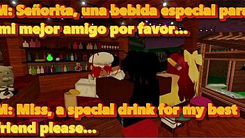 She tricked her best friend into rough outdoor public fucking with big tits and ass bouncing wildly in the montage.