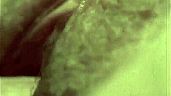 Vintage Hairy Pussy Gets Interracial Fucking Action