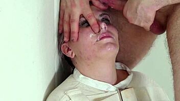 Wicked Nympho Endures Painful Anus Therapy In Asylum