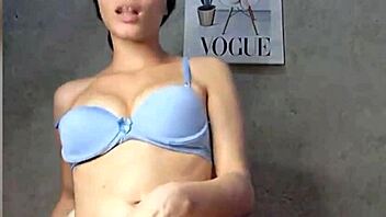 linda in cute underwear shows off her pretty little thing casually