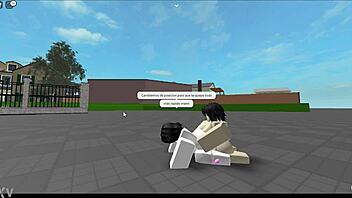 Lesbianas cachondas en Roblox buscan colaboración con otras para acción intensa