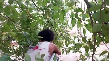 She felt shocked discovering her neighbor's big black cock and craving intense anal creampie action.