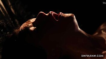 Raw and tender massage turns into passionate anal licking with oiled up milf in lingerie 😏🍑.