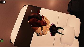 oh fuck yeah, take this rough deepthroat while i destroy your big ass, you white whore!!