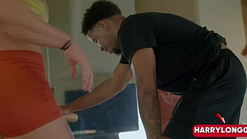 3 holes training two sexy sluts