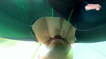 Pov Ron Stoppable disarmed and fucked hard Shego tight pink pussy then came on her big tits.