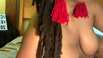 Big Black Tits - Ebony Fucks Herself