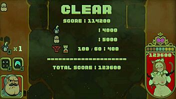 Oh my god, Buttknight hentai game ep 1 has this maid getting creampied by a huge cock!