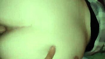 The adventurous woman engages in intimate activities with a large partner during an absence, concluding with an internal release