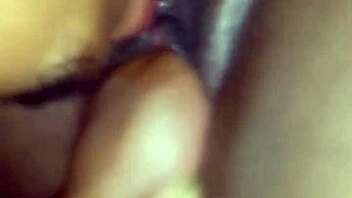 Chupando a buceta da preta with big ass ebony amateur licking and anal action