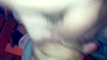 Teen slut eagerly sucks and swallows every drop 😏