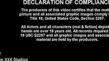 Chubby wife dressed up elegantly, but what happens next with her big ass and tits in double action?