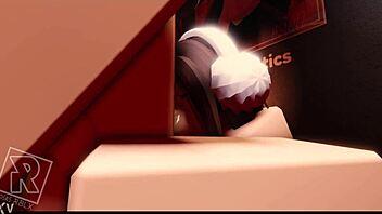 Rr34 Animation Depicts Night Shift At Kohau Restaurant With Detailed Cartoon Scenes.