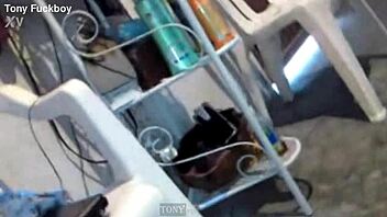 Oh damn, it hurts so much, she lost the bet and paid with hard anal riding screams