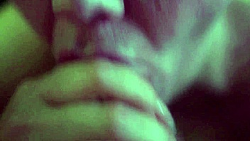 dissolute woman sucks cock her mans?