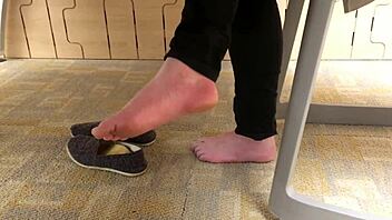 Watch Out For These Candid Feet In Fetish Action!