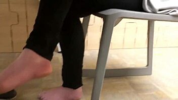 Watch Out For These Candid Feet In Fetish Action!
