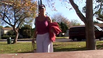 devon lee blonde milf cougar with big huge natural tits gets fucked hard by monster cock and takes facial cumshot