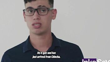 Cheating on my boyfriend with my hung personal trainer while he reads the paper