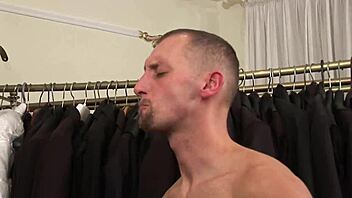 Hot granny slut Sophie in lingerie proves that mature shaved pussy is better with handjob and masturbation?