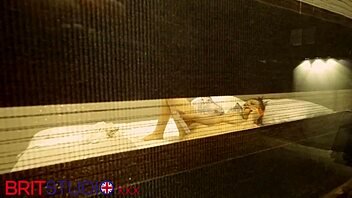 You WATCH as your NEIGHBOR indulges in solo MASTURBATION