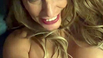 Melissa Devassa returns with her rubber toy for solo riding.