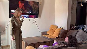 he pauses his stepmother to explore and fill all her holes with anal creampie action