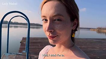 i met a sad cutie on the dock, helped her feel better, and the sadness was gone