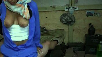 First Time Amateur Operation in Military Reality with Petite Teen Pussy