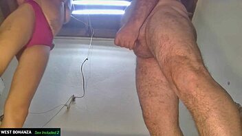 Quick suck and fuck session fills her tight wet pussy with hot cum!