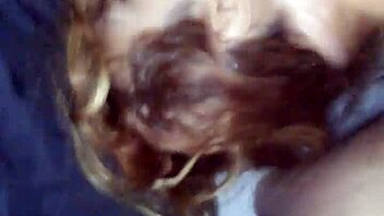 I love getting a facial with hot cum all over my face