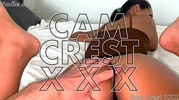 This kinky older guy starts massaging the petite 18+ Asian girl. She moans softly as he explores her tight body for free.