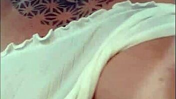 Redhead beauty teases on web with full sensuality in shower