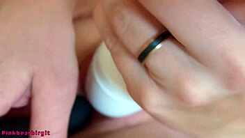 Milf Moaning Loud After Multiple Orgasms With Different Toys - Close Up Pussy