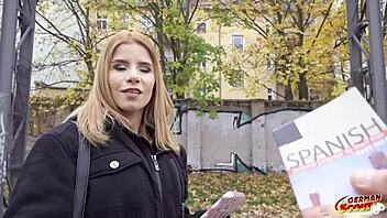 Oh, you're that skinny Colombian teen Ashley Rose? Let's dive into deep anal at this pickup casting!