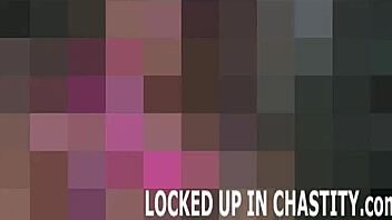 We hope you stay soft in your chastity device during this femdom bondage tease