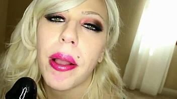 squirting pornstar vyxen steel says im stuffing my pussy with this toy now