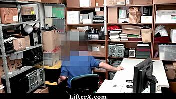 Repeat Shoplifter Fucked Hard Without Even Strip Search!