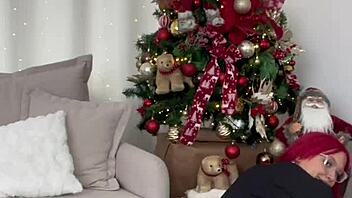 Redhead Amateur's First Time Fucked by Owner?